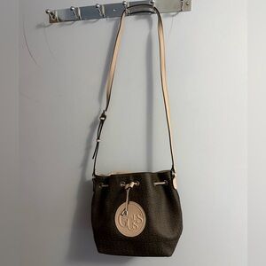 GUESS Dark Brown Crossbody Bag